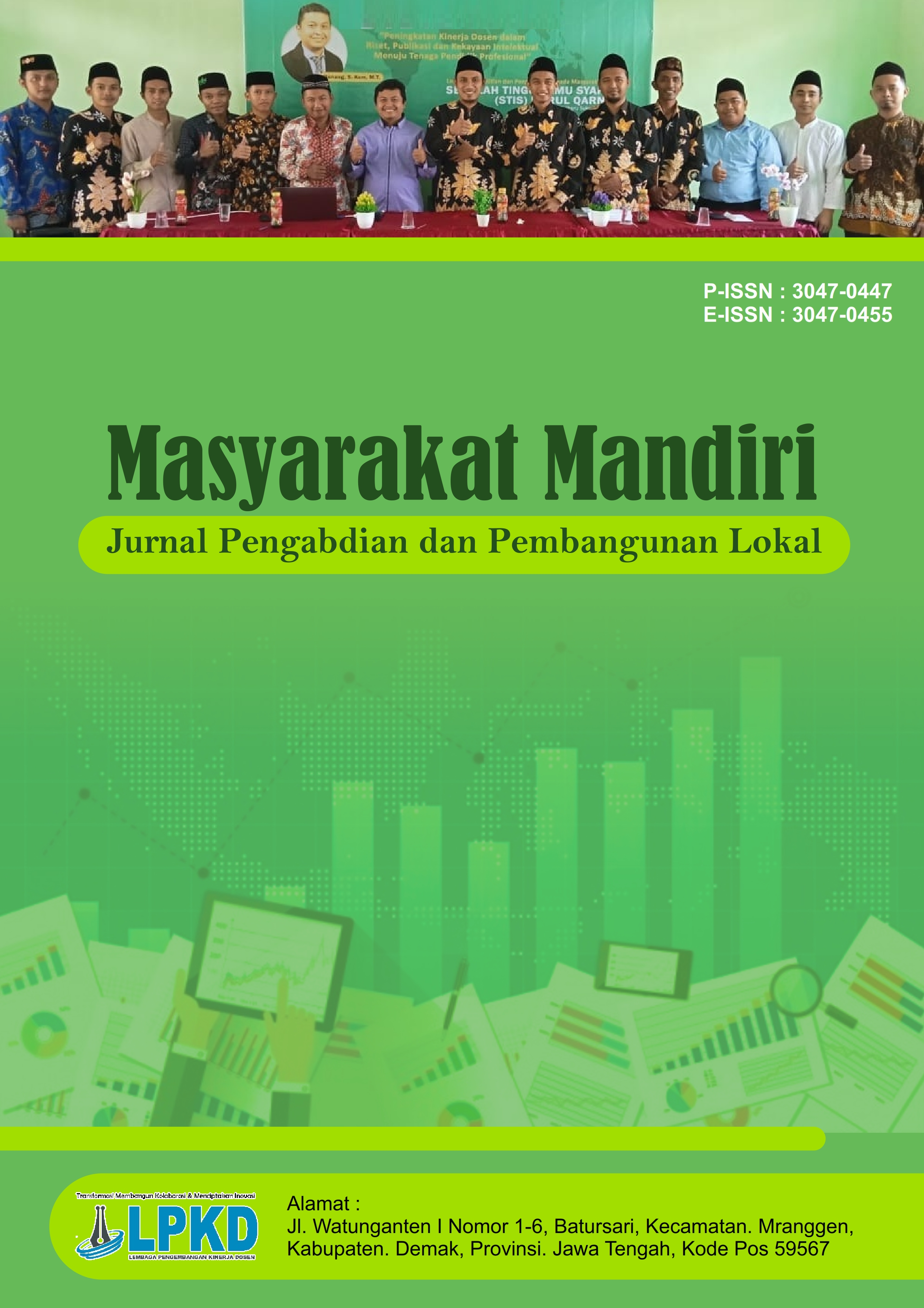 					View Vol. 3 No. 1 (2026): Januari: Masyarakat Mandiri : Jurnal Pengabdian dan Pembangunan Lokal
				